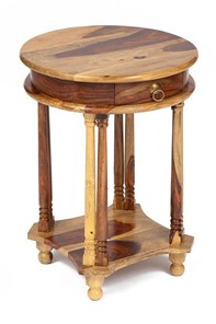 Кофейный столик Бомбей - 1149  палисандр, 45*45*60, натуральный (natural) арт.10049 в Нарьян-Маре
