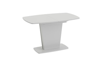 Стол со стеклянной столешницей Честер тип 2, цвет Белый/Стекло белый глянец в Нарьян-Маре