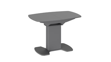 Стеклянный стол Портофино (СМ(ТД)-105.01.11(1)), цвет Серое/Стекло серое матовое LUX в Нарьян-Маре