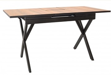 Кухонный стол раскладной Илком Стайл № 11 (1100/1500*700 мм.) столешница пластик, форма Форте, с механизмом бабочка в Нарьян-Маре