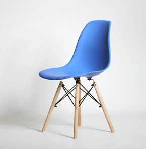 Обеденный стул derstuhl DSL 110 Wood (синий) в Нарьян-Маре