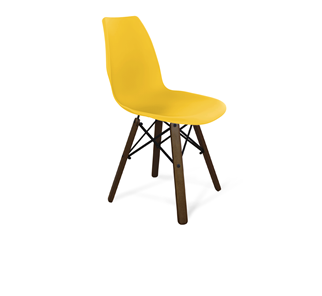 Обеденный стул SHT-ST29/S70 (желтый ral 1021/темный орех/черный) в Нарьян-Маре