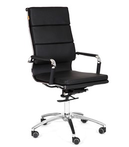 Офисное кресло CHAIRMAN 750 экокожа черная в Нарьян-Маре