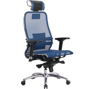 Офисное кресло Samurai S-3.04, синий в Нарьян-Маре