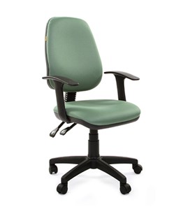 Компьютерное кресло CHAIRMAN 661 Ткань стандарт 15-158 зеленая в Нарьян-Маре