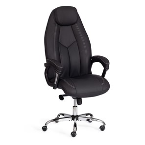Кресло офисное BOSS Lux, кож/зам, черный, арт.21151 в Нарьян-Маре