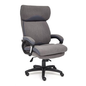 Кресло компьютерное DUKE флок/ткань, серый/серый, 29/TW-12 арт.14039 в Нарьян-Маре