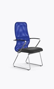 Кресло офисное Ergolife Sit 8 B2-9K - X1+Extra (Синий-Черный) в Нарьян-Маре