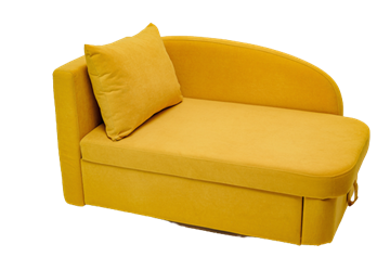 Диван-кровать левая Тедди желтый в Нарьян-Маре