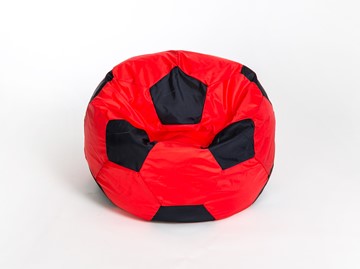 Кресло-мешок Мяч большой, красно-черный в Нарьян-Маре