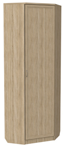 Шкаф 402 угловой со штангой, цвет Дуб Сонома в Нарьян-Маре
