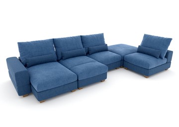 П-образный диван V-10-M П (П1+Д4+Д2+УС+ПС), Memory foam в Нарьян-Маре