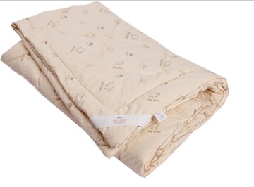 Стеганое одеяло ОВЕЧЬЯ ШЕРСТЬ в упаковке п-э вакуум в Нарьян-Маре